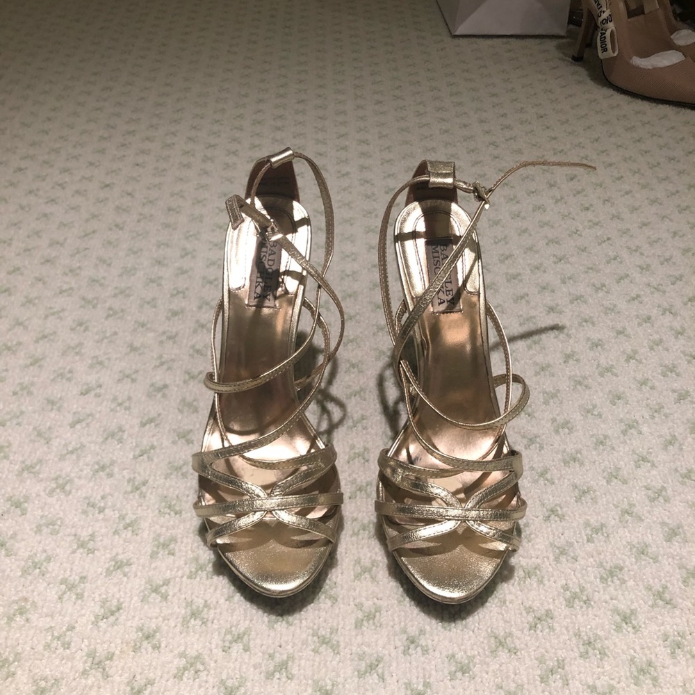 Badgley Mischka heels.